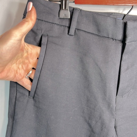 Tommy Hilfiger Stretch Slim Crop Black Pant size 0 - Picture 3 of 10